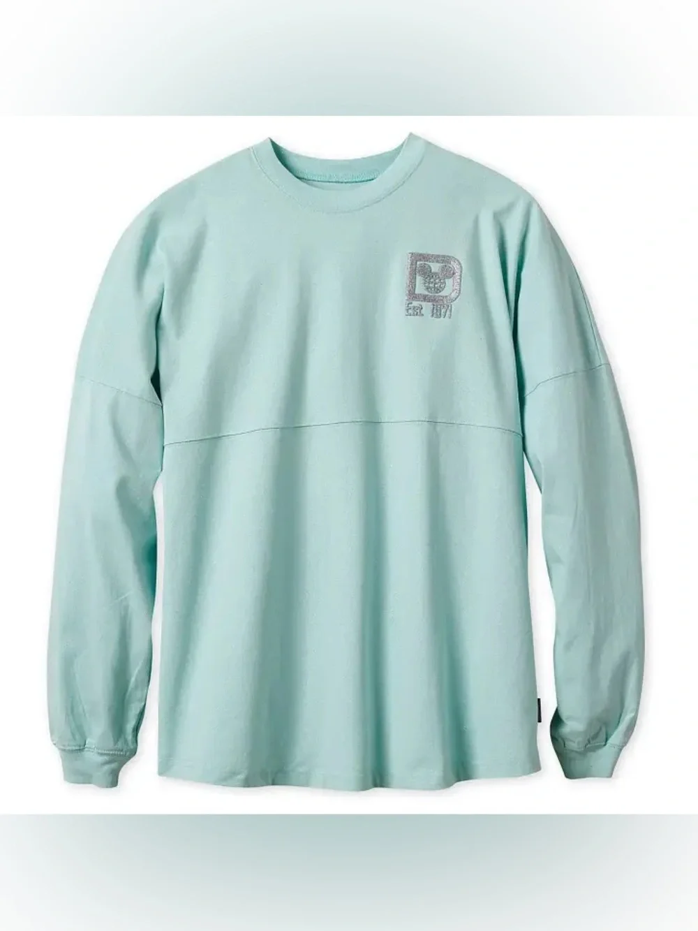Disney Parks Arendelle Aqua Sparkle Glitter Spirit Jersey Blue 2X disneybounding - Picture 1 of 7